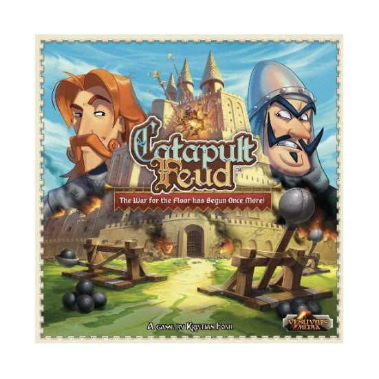 Catapult Feud Board Game Vesuvius Media
