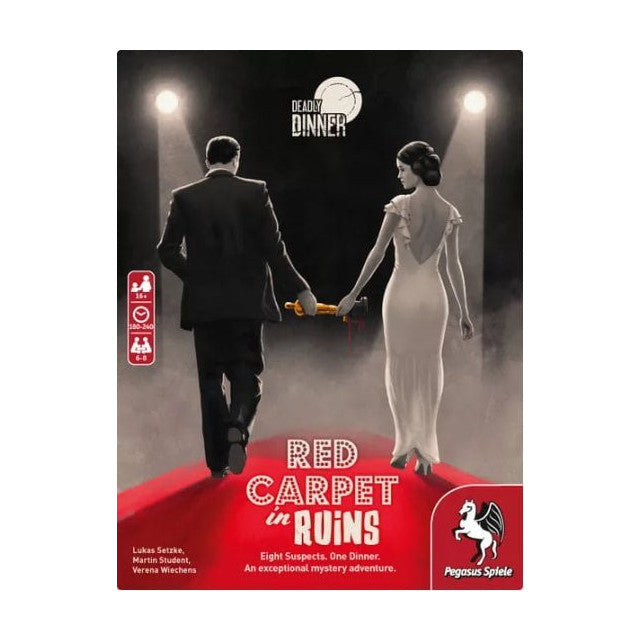 Deadly Dinner: Red Carpet in Ruins Board Game Pegasus Spiele