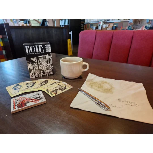 Noir: Deductive Mystery Game: 2nd Edition Card Game Level 99 Games