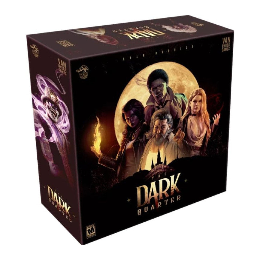 The Dark Quarter Board Game Board Game Lucky Duck Games