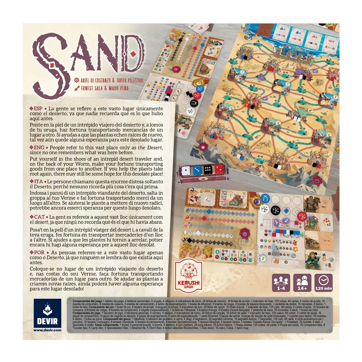 Sand Board Game Devir