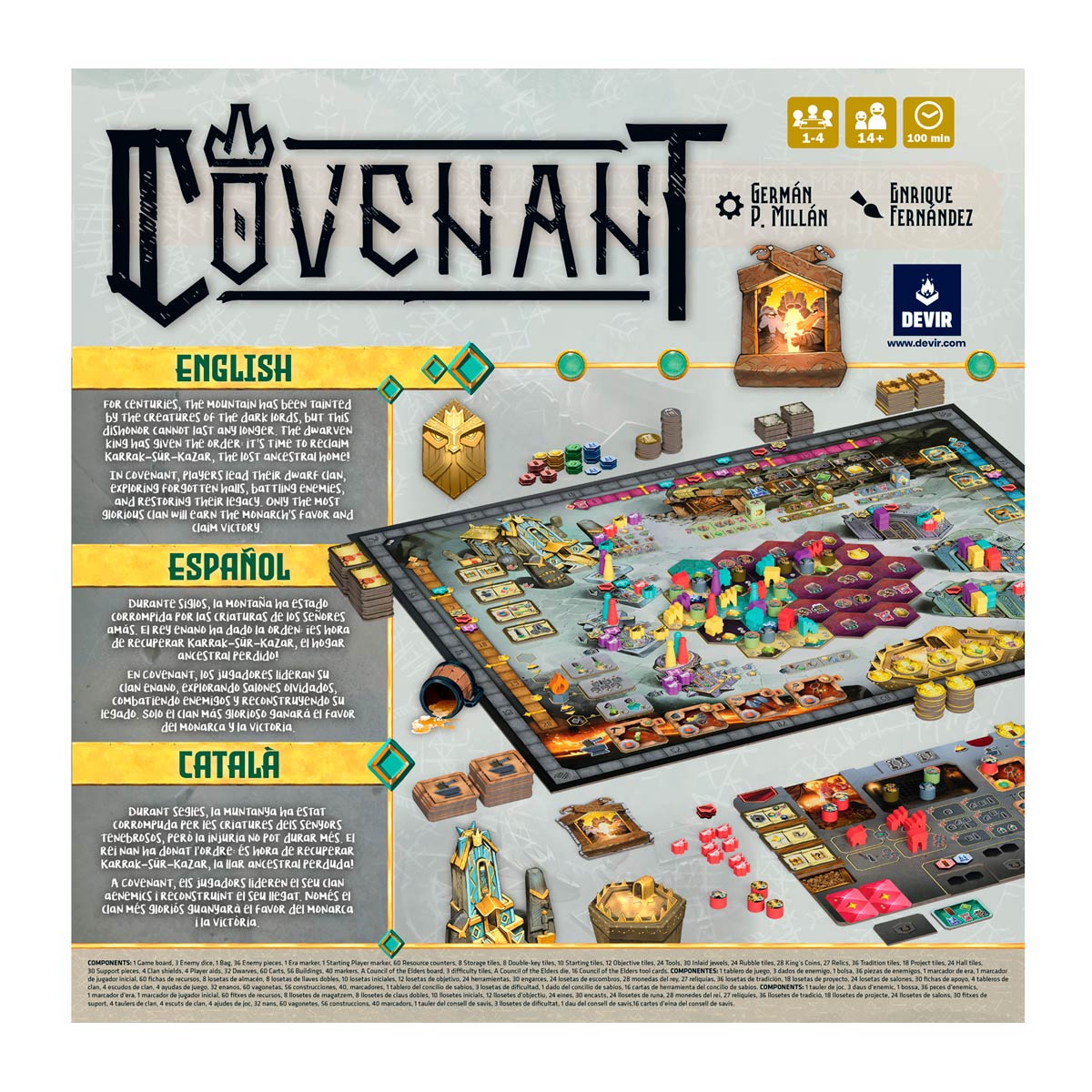 Covenant Board Game Devir