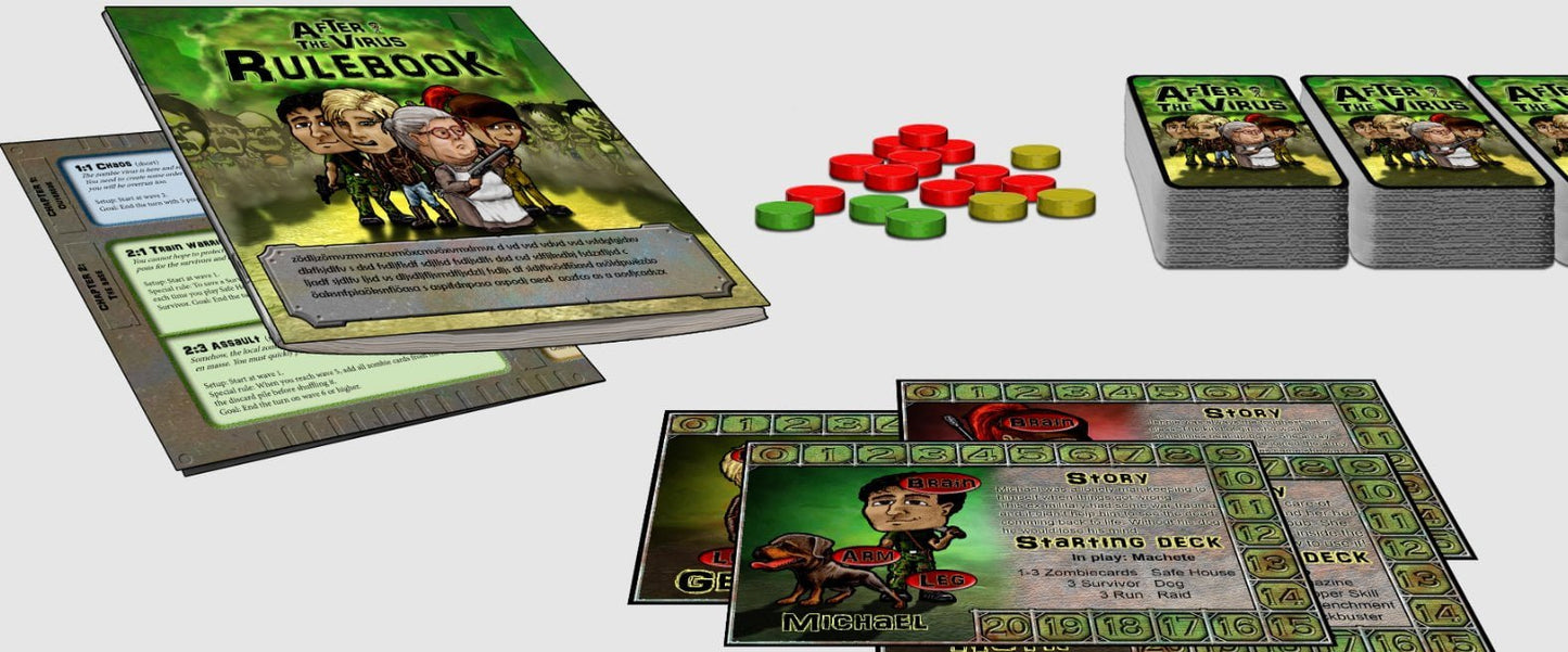 After the Virus Card Game FryxGames