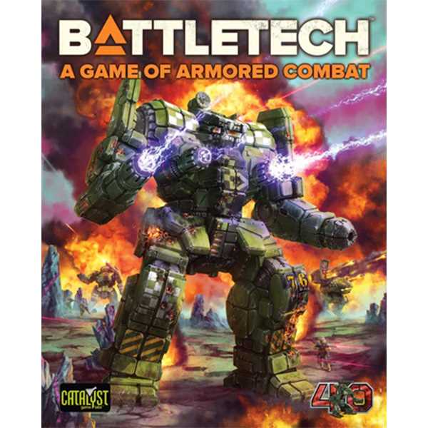 BattleTech: A Game Of Armored Combat 40th Anniversary Miniatures Catalyst Game Labs