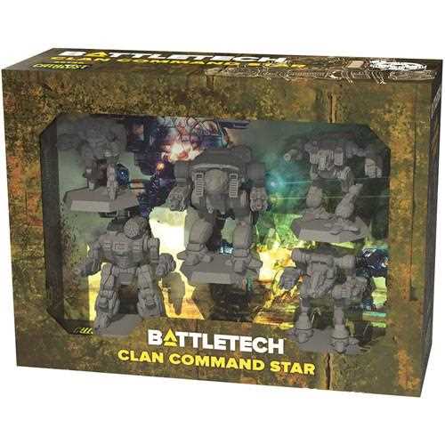 BattleTech: Clan Command Star Miniatures Catalyst Game Labs