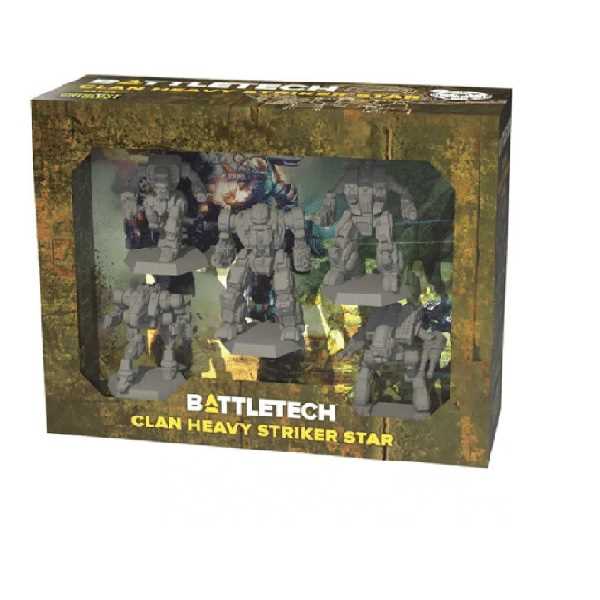 BattleTech: Clan Striker Star Miniatures Catalyst Game Labs