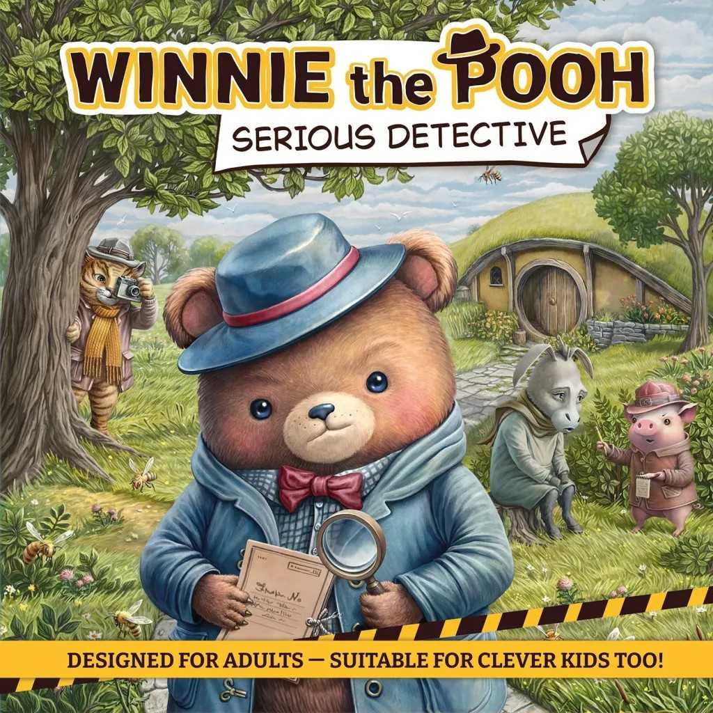 Winnie the Pooh: Serious Detective Board Game CrowD Games