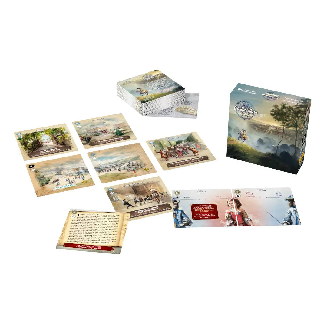 Cartaventura: Versailles Card Game BLAM