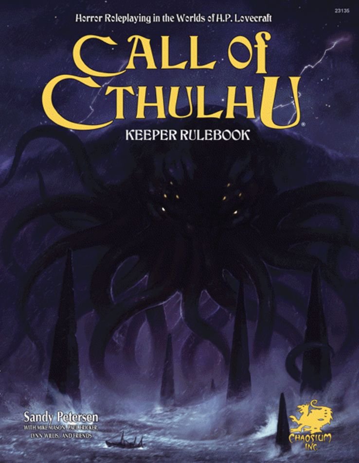 Call of Cthulhu RPG: 7th Edition Keeper Handbook Chaosium