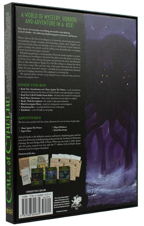 Call of Cthulhu RPG: 7th Edition Investigator Handbook Chaosium