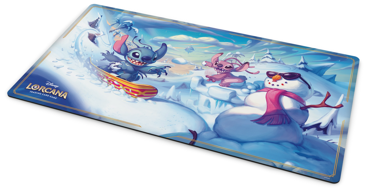 Disney Lorcana TCG - Set 14 Hyperia City - Playmat - Stitch and Angel Playmat Ravensburger