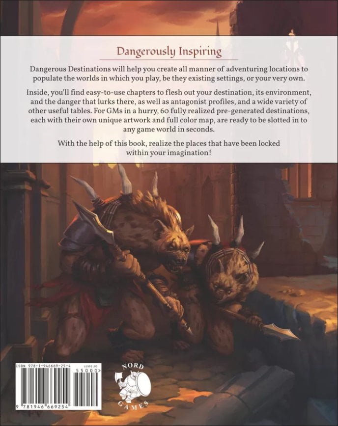 Dangerous Destinations (Hardcover) Nord Games