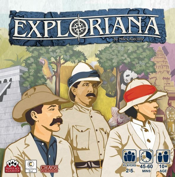 Exploriana Board Game Triple Ace Games