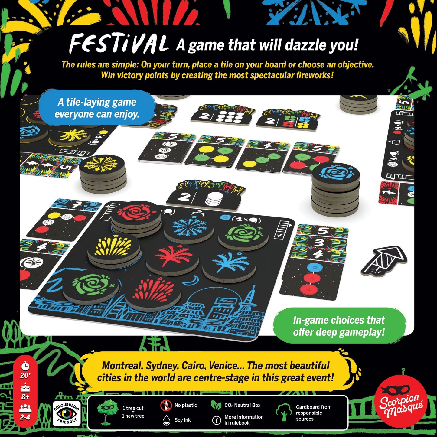 Festival Board Game Le Scorpion Masque