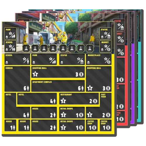 Foundations of Metropolis Board Game Arcane Wonders