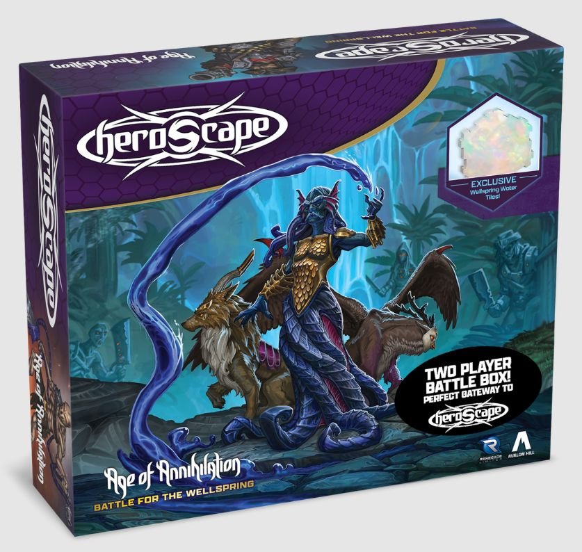 Heroscape: Battle for the Wellspring Battle Box Board Game Renegade Game Studio
