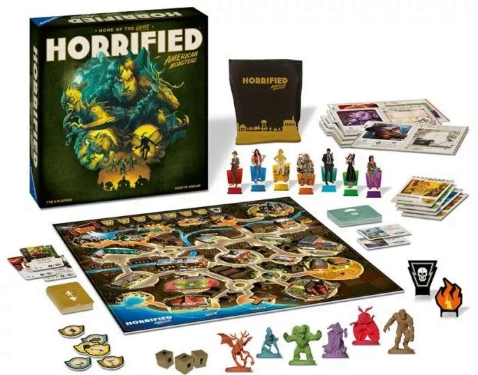Horrified: American Monsters Board Game Ravensburger Spieleverlag