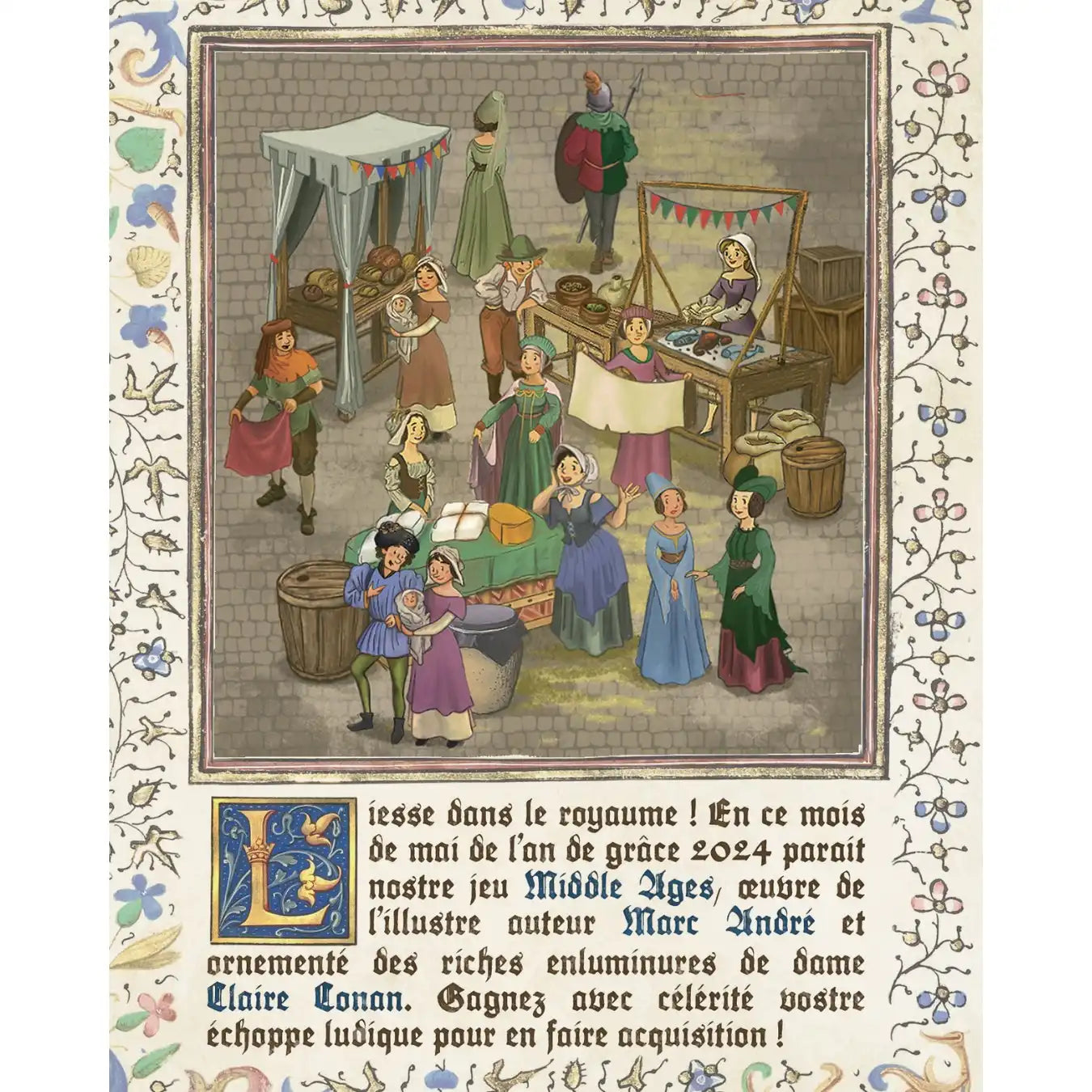 Middle Ages Board Game Board Game Studio H