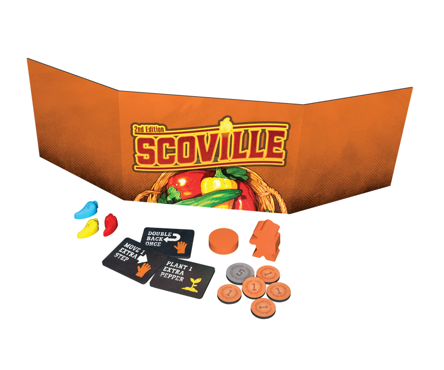Scoville Second Edition Board Game Trick or treat games