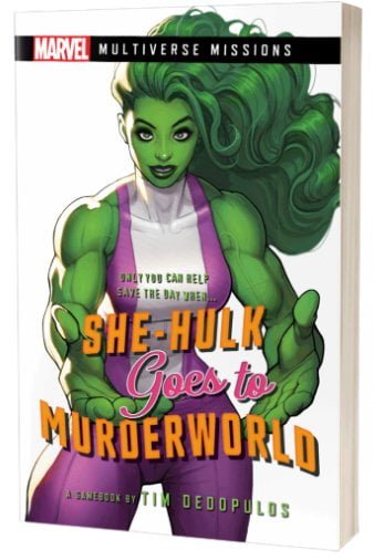She-Hulk goes to Murderworld (Marvel Gamebook) Aconyte
