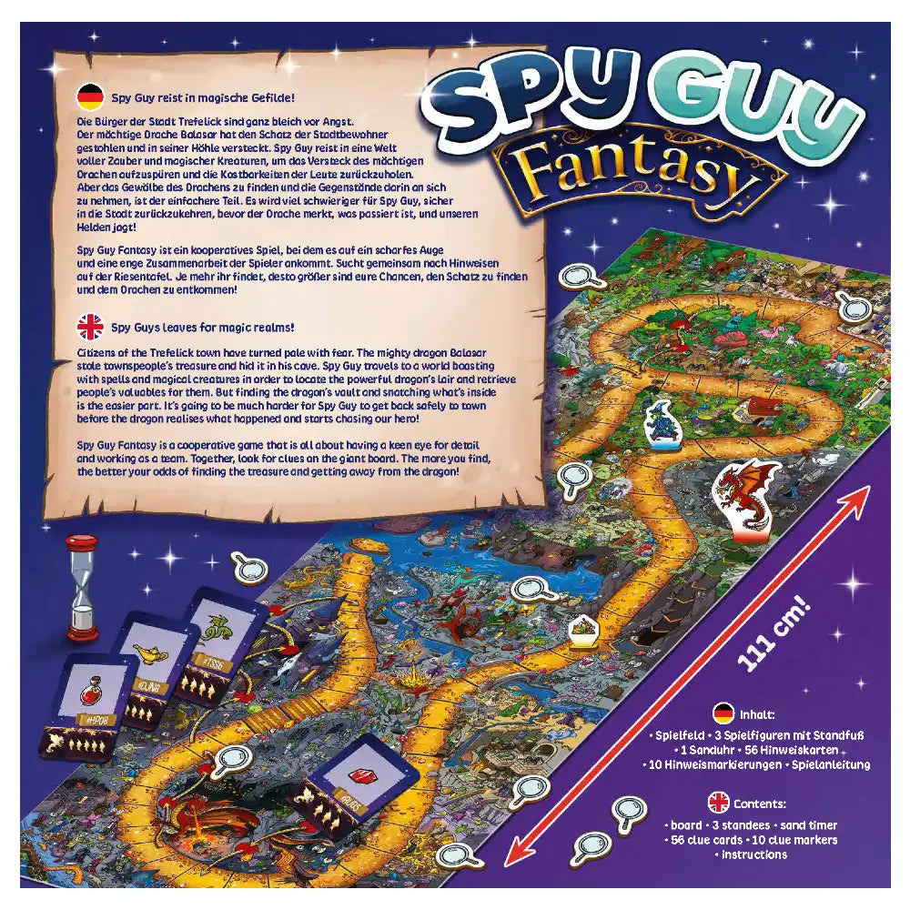 Spy Guy Fantasy Kids Board Game Trefl