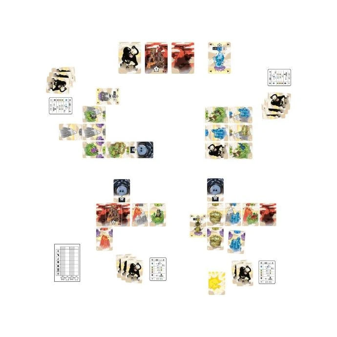 Strange World Above the Clouds Card Game GRRRE Games