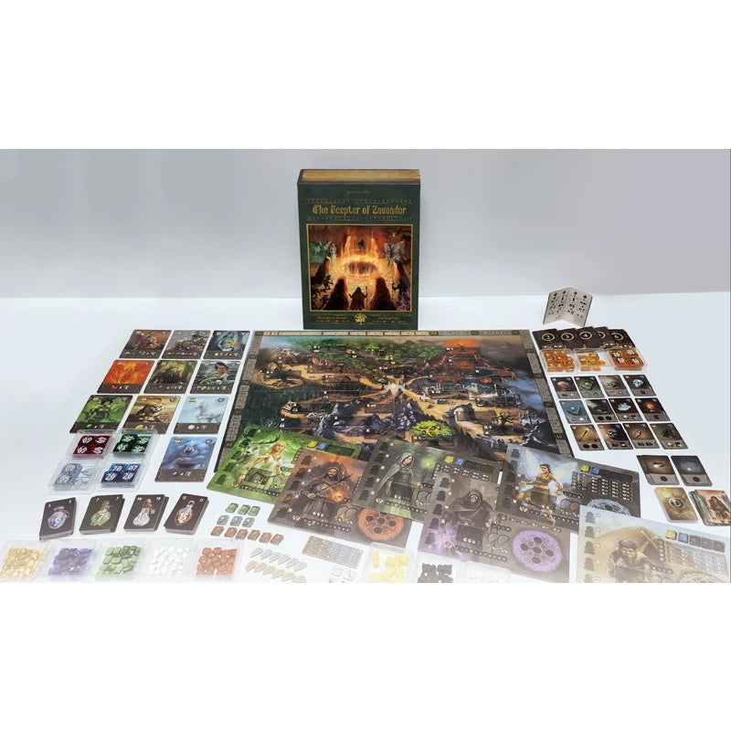The Scepter of Zavandor Board Game Board Game Dice Tree Games
