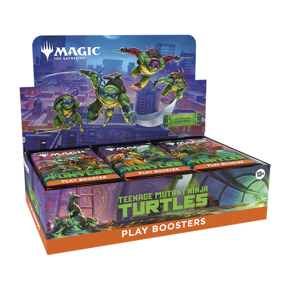 Magic: The Gathering - Teenage Mutant Ninja Turtles Play Booster Box Trading Cards Wizards of the Coast