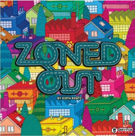 Zoned Out Board Game Grey Fox Games