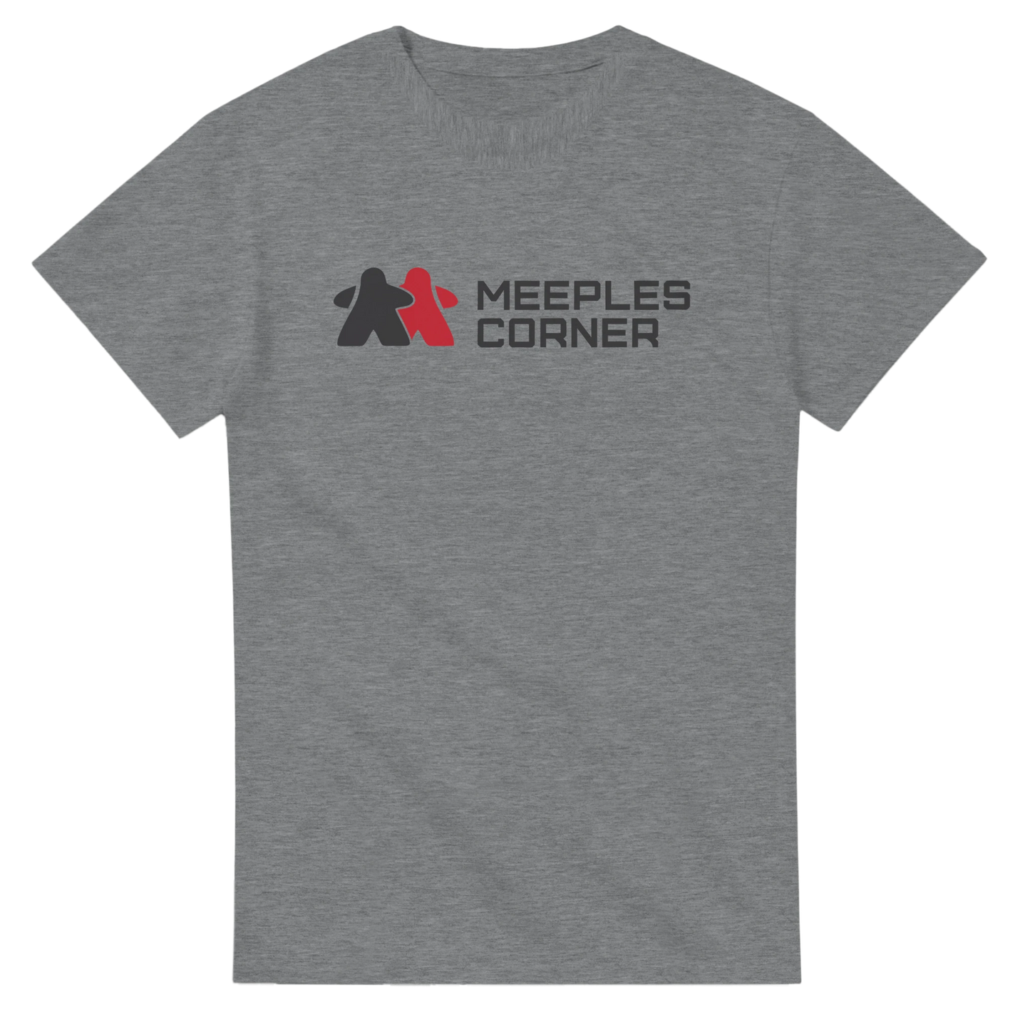 Meeples Corner Logo Crewneck T-shirt Print Material Meeples Corner
