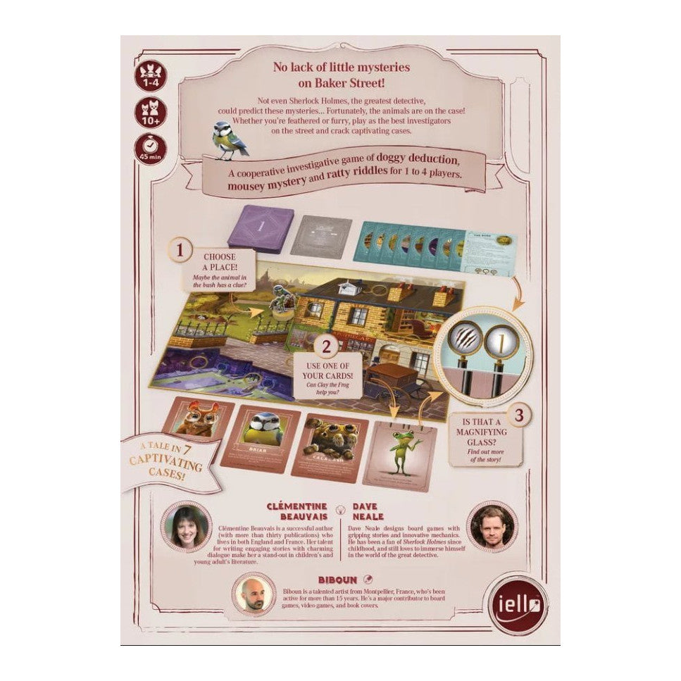 Animals of Baker Street Board Game Iello