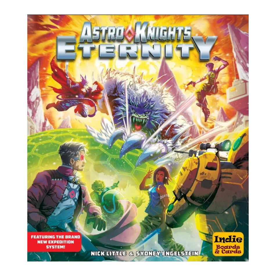 Astro Knights Eternity Card Game Indie Board & Cards
