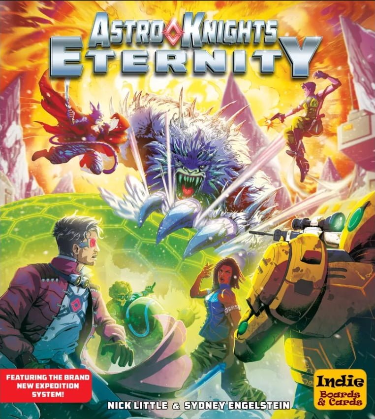Astro Knights Eternity Card Game Indie Board & Cards