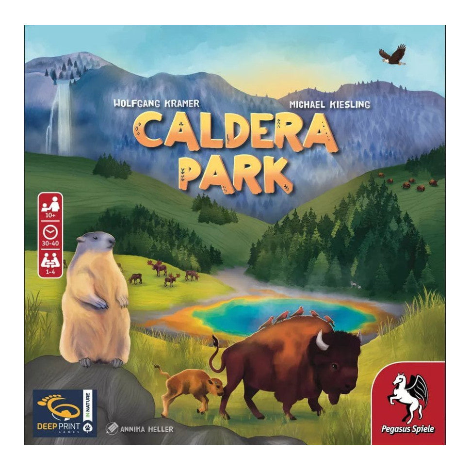 Caldera Park Board Game Deep Print Games