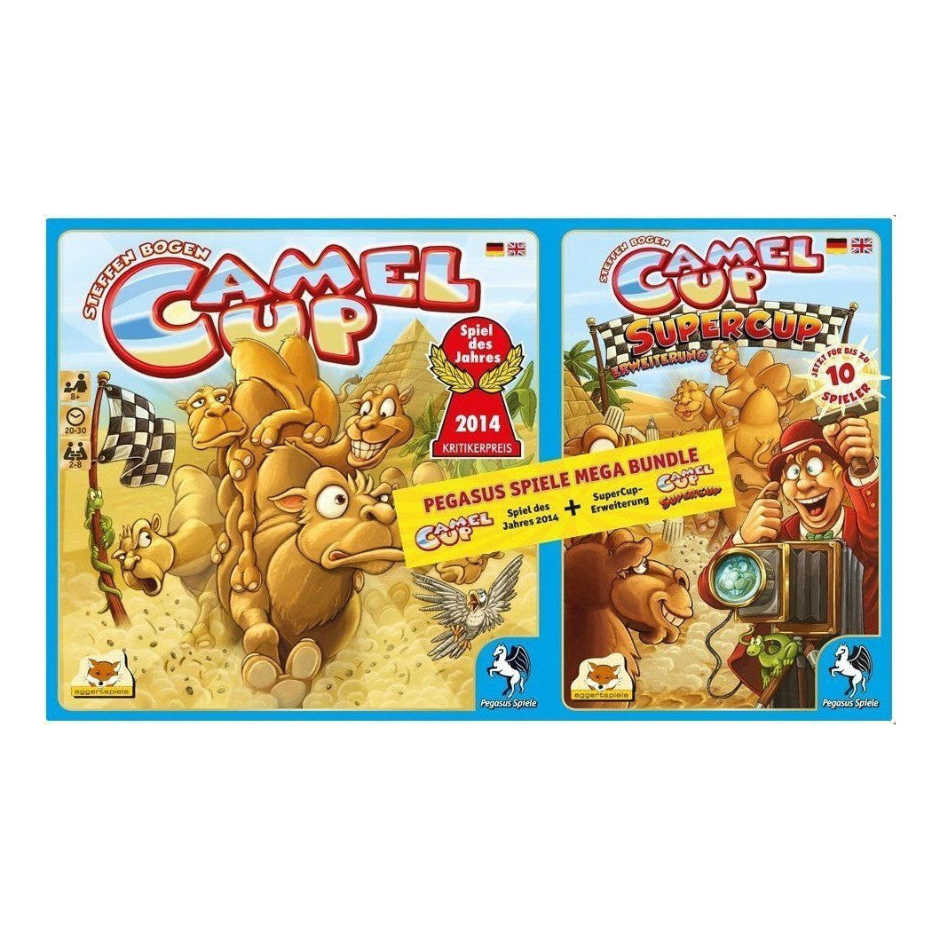 Camel Up + Supercup Bundle Board Game Pegasus Spiele