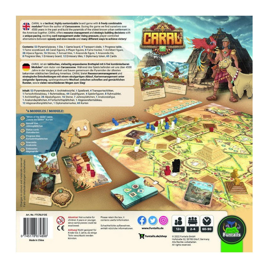Caral Board Game Funtails