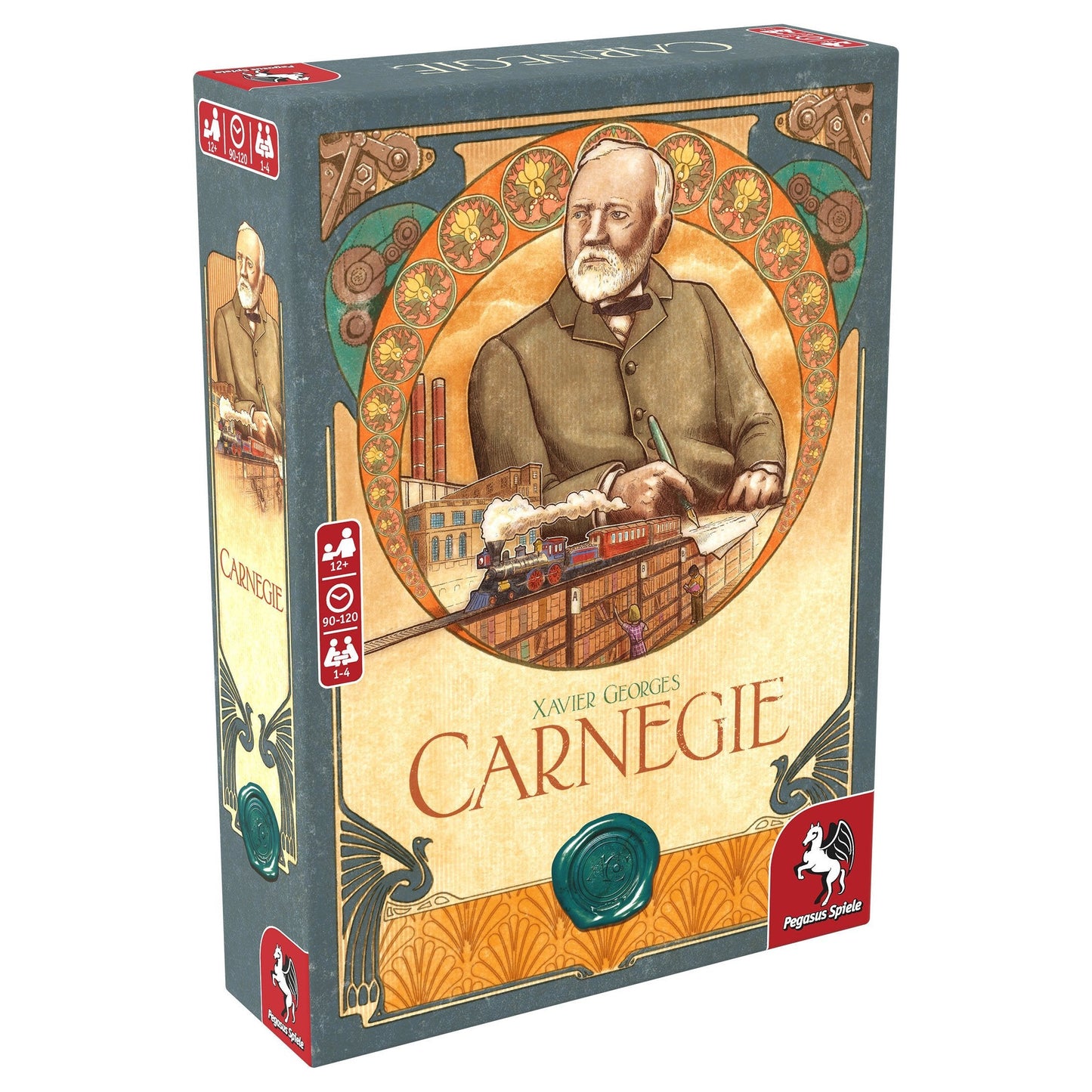 Carnegie Board Game Pegasus Spiele