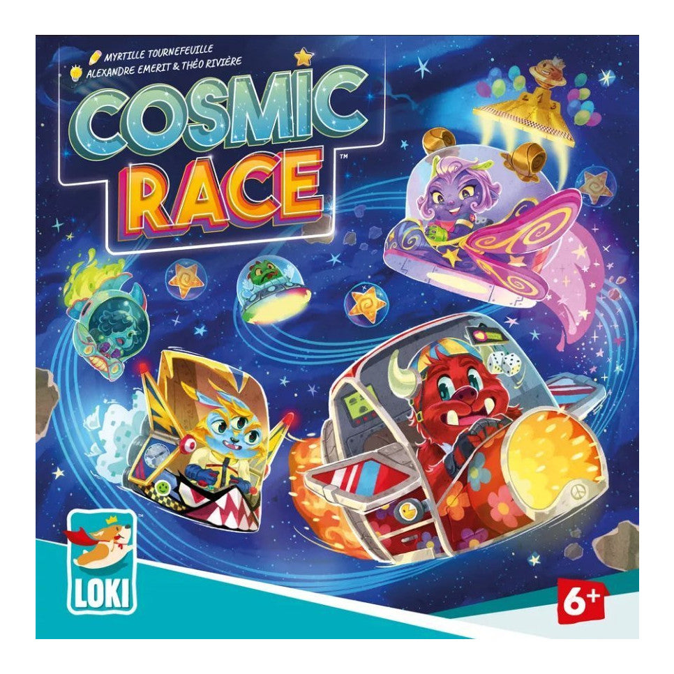 Cosmic Race Board Game Iello
