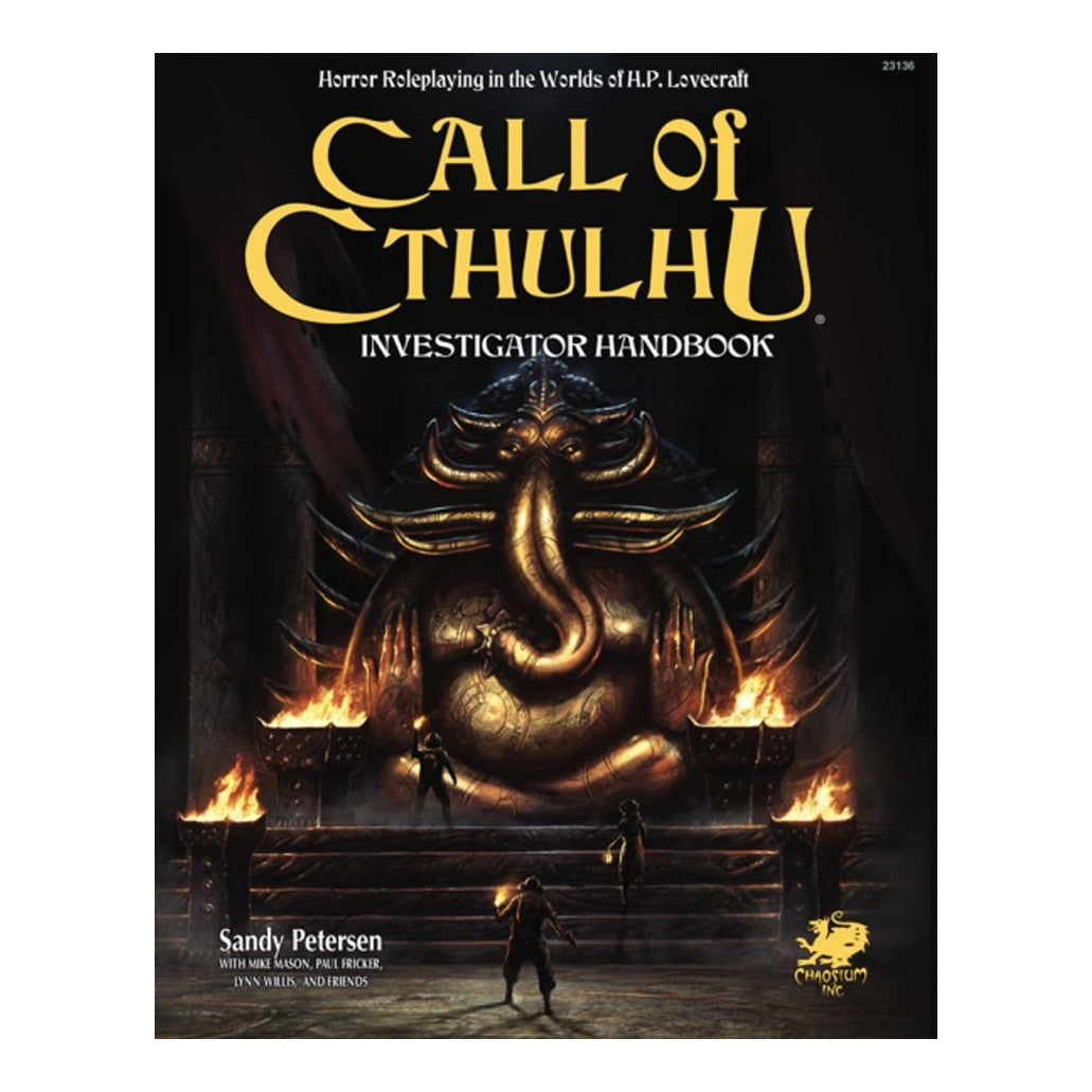 Call of Cthulhu RPG: 7th Edition Investigator Handbook Chaosium