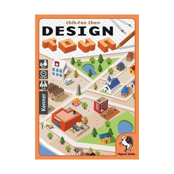 Design Town Card Game Pegasus Spiele