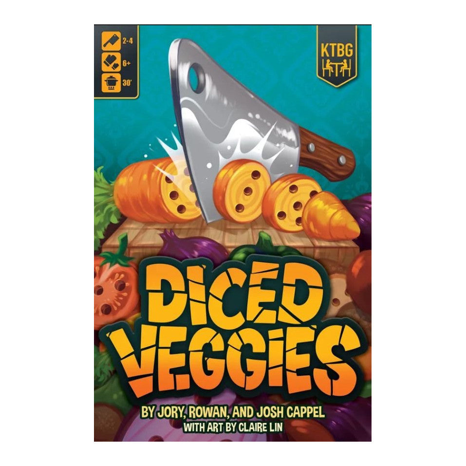 Diced Veggies Board Game Kids Table BG