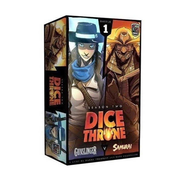 Dice Throne: Season Two Gunslinger v. Samurai Board Game Roxley Games