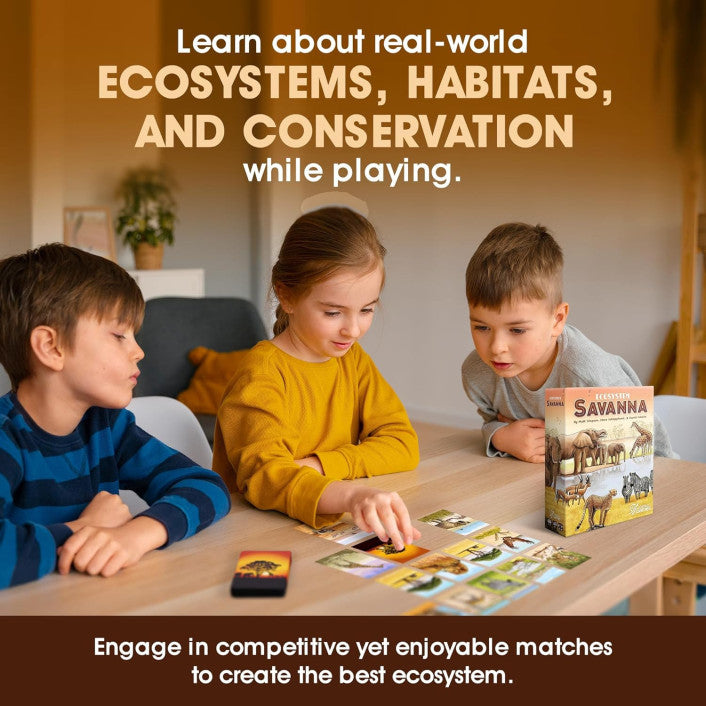 Ecosystem: Savanna Card Game Genius Games