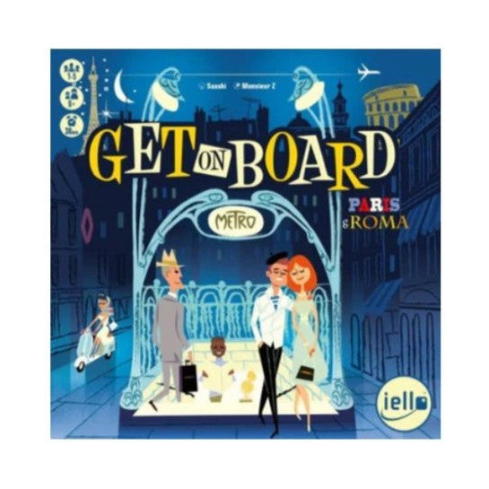 Get on Board: Paris & Roma Board Game Iello