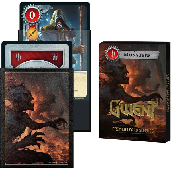 Gwent: Monsters Faction Sleeves Card Sleeves No Loading Games