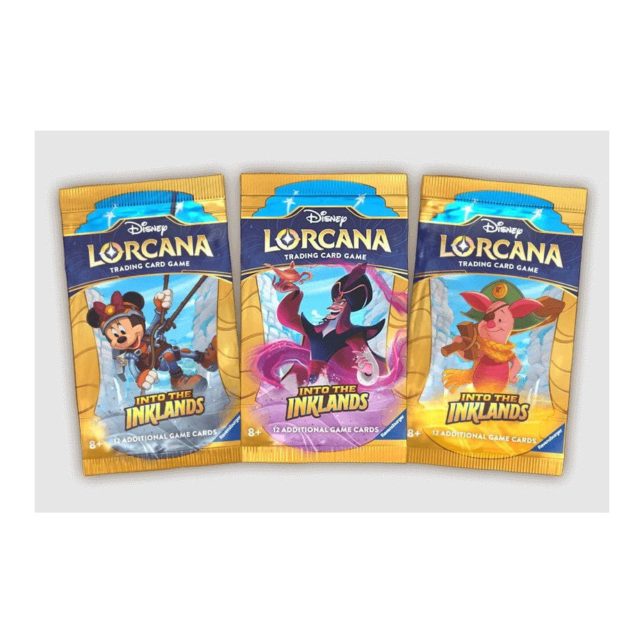 Disney Lorcana: Into the Inklands Booster Pack Card Game Ravensburger