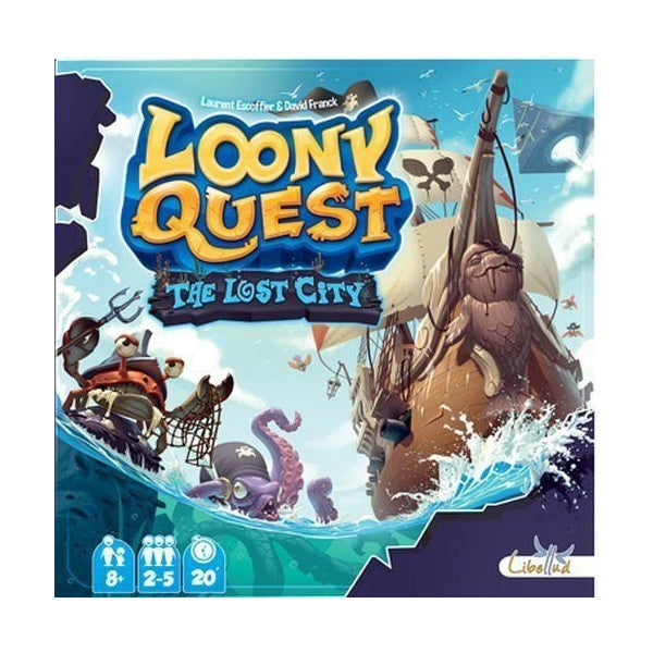 Loony Quest: The Lost City Board Game Libellud