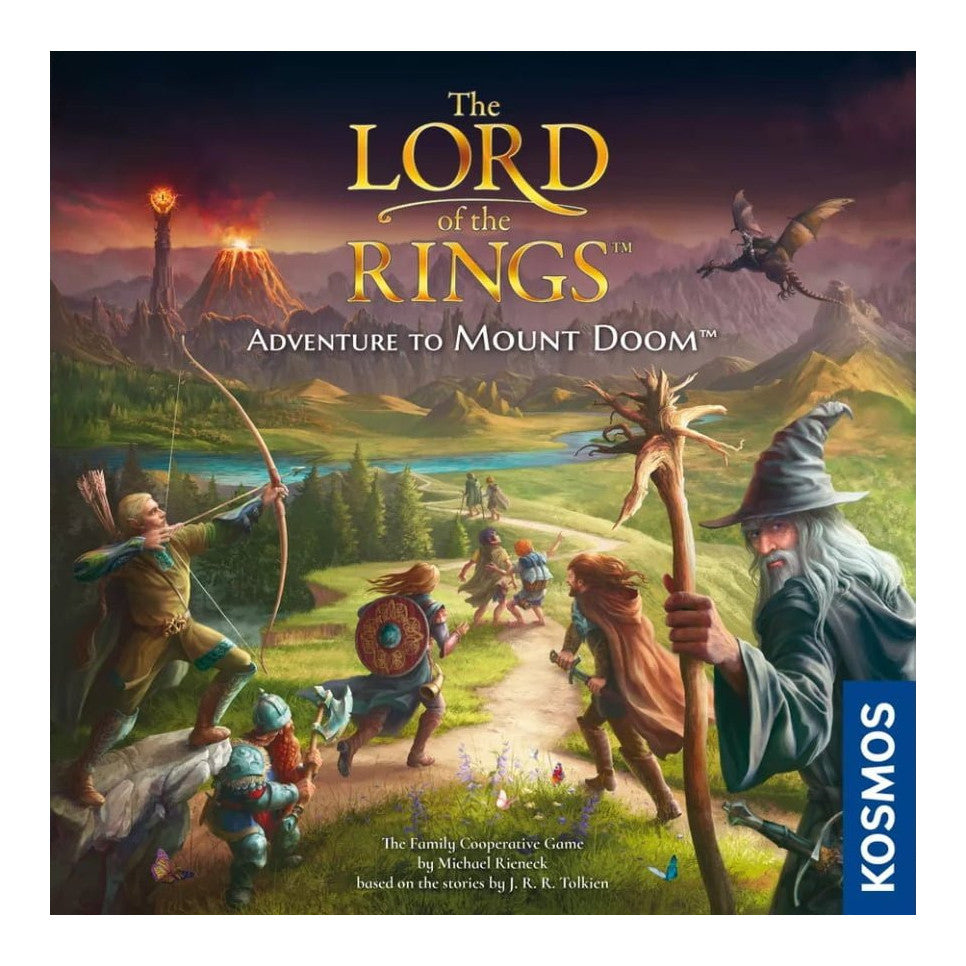 The Lord of the Rings: Adventure to Mount Doom Board Game Kosmos