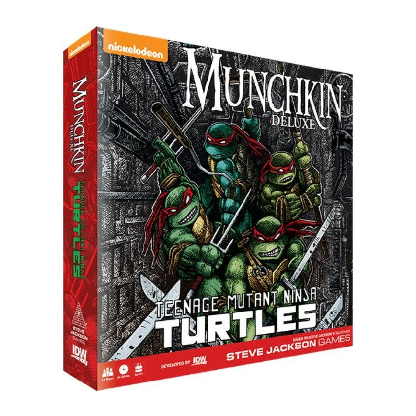 Munchkin: Teenage Mutant Ninja Turtles Deluxe Card Game IDW