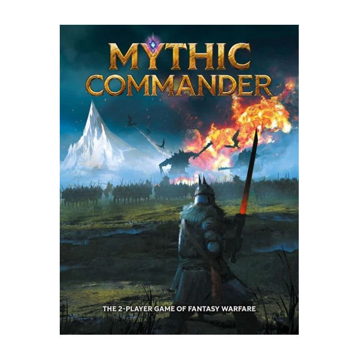 Mythic Commander Core Rulebook Board Game Modiphius Entertainment